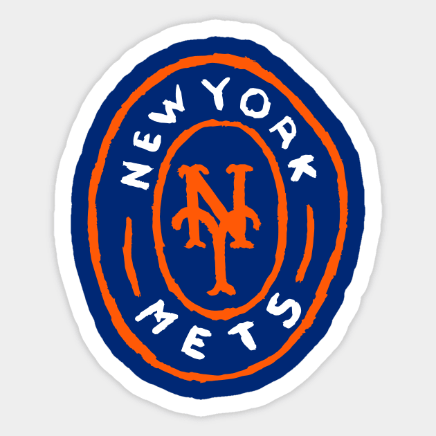 New York Meeeets 02 Sticker by Very Simple Graph